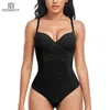 Vrouwen Volledige BodyShaper Thongs Body Ingebouwde BH MISS MOLY Sexy Taille Trainer Tummy Controle Shapewear Hip Enhance Faja Corset 240109