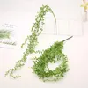 Decorative Flowers Artificial Succulent Beads Fake Hanging Vine String Of Pearls Lover Tears Plants For Home Wedding Party Garden Decor Faux