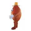 Halloween Potato Mascot Costume Wysoka jakość Dostosowanie kreskówek Pluszowe ząb Anime Teme Postacie dla dorosłych rozmiar Bożego Narodzenia karnawałowy sukienka