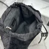 용량 여성 디자이너 빈티지 테디 램 울 백 팩 가방 클래식 한 대형 플랩 드로 스트링 버킷 지갑 oursoor 포켓 팬더 주머니 33x23x13cm