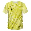 Мужские футболки CJLM 3D Creative Lemon Man с круглым вырезом, Мужская футболка в готическом стиле с принтом, футболка унисекс, рекомендую