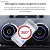 Cell Phone Mounts Holders 360 Degree Rotatable Support Mobile Phone GPS Accessories Suitable For Audi A3 S3 8V Car Phone Holder Exhaust Hole Car Holder YQ240110