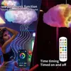 3D Big Cloud Light Kit, Music Sync RGB Multicolor Changing Strip Lights DIY Decorations Cloud Light Lamp For Gaming Room Home Bedroom Party Decor -1Pack