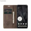 Mobiltelefonfodral Lyxläderfodral för Google Pixel 8 Pro Cover Magnetic Flip Case för Pixel 7 6 Pro 8A 7A 6A Plånbok Telefonpåsar Shelll240110