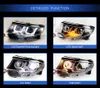 LED-dagsljus för Ford Edge Car-strålkastare 2012-2014 Turn Signal High Beam Lamp Lens