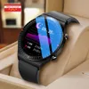 Dispositivi Sport Musica Smart Watch Uomo 4G Funzione di registrazione della memoria Chiamata Bluetooth Full Touch Fitness Tracker Smartwatch per Android IOS
