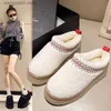 Boots Women Snow Slippers Boot Designer Boots Fur Slides Classic Ultra Mini Platform Booties Suede Wool Winter Boots 2023 T240110