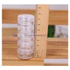 Other Home Storage Organization 5G Cream Jars Screw Caps Clear Plastic Makeup Sub-Bottling Empty Cosmetic Container Small Sample M Dhcsk