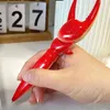 Penna per aspetto aragosta Scrittura con design a rimbalzo automatico carino per la scuola