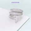 Bagues Carter de qualité supérieure pour femmes et hommes Vente chaude S925 Bague en pierre de couleur en argent sterling Hip Hop Bijoux à ongles pour hommes avec boîte d'origine