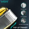 VGR Shaver Professional Beardmer Trimmer Electric Razor Machine Portable Shaving Machine Proncling Hair Trimmer Shaver for Men V-332 240110