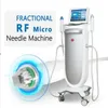 Powerful 2 in1 Fractional RF Micro-needle Machine Pigment Scar Acne Wrinkle Stretch Removal Rf Microneedling face lifting Skin Rejuvenation Beauty Machine