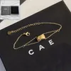 Klassieke Designer Charm Hoge kwaliteit Liefdesgeschenk Sieraden Nieuw verguld roestvrij staal met doos Dames Chai-armband