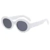 Designer Sunglasses black frame oval fashion sunglasses C home net red same triumphal arch Sunglasses plain glasses trend H3NN