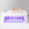 180W UV LED Lamp for Press On Nail Dryer Fast Dry LED Nail Drying Lamp Foldable for Curing All Gel Nail Polish Manicure 240109