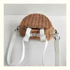 Backpack Style Small big Back Basket Children Bicycle Basket Handmade Tattan bag Basket kid's backpackcatlin_fashion_bags