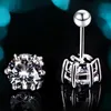 DJMAX 021ct diamant boucles d'oreilles pour femmes Original 925 en argent Sterling vis 2023 240109