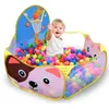 Kids Play House Indoor Outdoor Ocean Ball Pool Pit Game Tent Play Hut Easy Folding Girls Garden Kids Children Toy Tent Dropship 240109