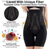 Cintura Barriga Shaper Mulheres Shapewear Ionstech Único Fibra Restauração Shaper Cintura Alta Emagrecimento Shorts Pós-parto Butt Lift Calcinha de Barriga Plana Q240110