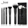 فرش Jessup Makeup Brushes Set 10pcs Makeup Brush NaturalSynthetic Powder Foundation Eyeshadow Eyeliner خافي الحواجب T323