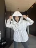 Ny Luxury Coat Women's Trench Letter Triangle Baseball Coat Kort Löst ny Spring Jack -kappa