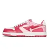 2024 صندوق APBAPESTA جديد مع أحذية AP Running Shoes Sneakers Fashion Pink Patent Leath