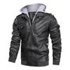 Designer mannelijke leren jassen herfst casual motorfiets PU-jas biker lederen jassen voor heren bovenkleding kleding