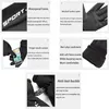 Gants de cyclisme en cuir Pu pour hommes et femmes, chauds d'hiver, coupe-vent et imperméables, pour écran tactile, pour conduite par temps froid