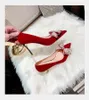 Fashion Pointed Toe High Heels Womens Stiletto White Pearl Bridal Wedding Shoes Banquet Party shoes for women 240110