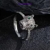 Luxury Rings Designer Jewelry Man Ring High Quality Carter New Full Diamond Leopard Ring Fashionable Elegant Personalized Light Design Open With Original Box