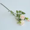 Decoratieve bloemen kunstbloem zijde pioen witte roos lange stam plant bruidsboeket bruiloft tafel nep feestvaas woondecoratie