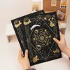 Magic Array A4 Cutting Board Manual Carving Art Collage Black High Appearance Double-Sided Black Gold Cutting Paper Cutting Pads 240109