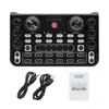 HD X60 Soundkarte Englisch Version Professionelle Karten Audio Mixer Für Karaoke Broadcast KTV Singen Live 240110