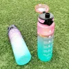 water bottle New 2023 Advanced Sports Cup Anti drop Plastic Environmental Protection Outdoor Beverage Sports Cup YQ240110