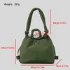 Totes Casual Nylon Women Handbags Simple Vintage Lady Shoulder Bags Padded Soft Puffer Bag Large Capacity Tote 2023blieberryeyes