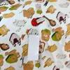 New kids Deken Complete labels pasgeboren Inbakeren Maat 90*115 CM winter designer kleurendruk baby Gebreide quilt Jan10