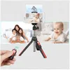 Selfie Monopods Benro mk10 Tripé portátil para celular Bluetooth Selfie Stick com controle remoto para Android YQ240110