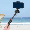 Selfie Monopiedi Selfie Stick Treppiede Trasmissione All-in-One Supporto per telefono pigro Staffa elastica universale Attrezzatura da tavolo per uso domestico YQ240110