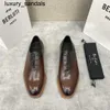 Berluti Business Leather Shoes Oxford Calfskin Handgjorda toppkvalitet 23 BERLUTI 3CM Tjock sula upphöjd upp Derby Trendy Urban StyleWQ An8y