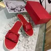 Designer Slipisti di alta qualità Summer Fashion Flat Flackle Sandals Nome Brand Hotel Comfort One Line Drag Beach Beach Flip-Flop