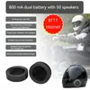 BT17 Bluetooth Helmet 5.0 Headset Wireless Handsfree Stereo Earphone Motorcykel Hjälm Hörlurar Högtalarspelare