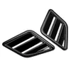 Nuevo 2X ventilación de capó de motor para Vauxhall/Opel Astra H J K Corsa D E rejillas de aire cubierta de ventilación de capó cubierta de entrada de aire negro brillante