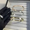 Bracciale Cartres classico Kajia Edizione stretta Dieci diamanti Cacciavite di sesta generazione Anello eterno Gioielli a mano incolori per uomini e donne