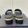 Designer -chinelos mundo para sandálias de primavera e verão mulheres chinelo homens slides sandália de couro mulheres sapatos casuais