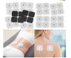 TENS Unit Pads Replacements 2x2 Inch Snap Electrodes Patch Reusable Electro therapy Pads for EMS Muscle Stimulator5544822