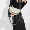 Moda dla kobiet łańcuch toreb w talii fanny projektant Crossbody Pasek klatki piersiowej skóra luksusowe panie ramię 240110