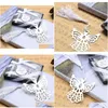 Other Festive Party Supplies 500Pcs Stainless Steel Angel Metal Bookmark School Page Holder With Gift Box Drop Delivery Home Garden Dhios