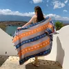 Cover-up Best Seller 60 Design 90x180cm Beach Sunscreen Scarve Bikini Shawl Sarong Wrap Scarf Women Brasilianska baddräkt Badtäckningar