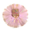 Baby Girls Candy Donuts Tutu Dress for Kids Doughnut Birthday Party Costumes Toddler Girl Poshoot Tulle Outfit Year Gift 240109