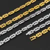 Necklace Earrings Set High Quality Gold Silver Color Stainless Steel Watchband Jewelry Stylish DIY Temperament Chain Waterproof